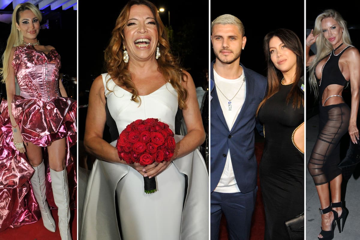 Al casamiento de Lizy Tagliani nadie se lo quiso perder