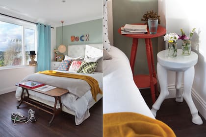 Al contar con tantos textiles, el dormitorio es muy versátil a la hora de decorar. Podés ir cambiando el estilo y las texturas a tu gusto y a tono con la estación del año