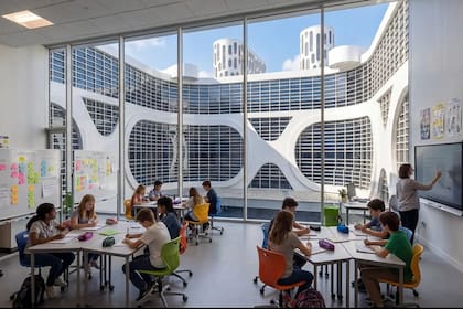 Al contar con todas las etapas educativas, las familias podrían vivir toda su vida en este lugar