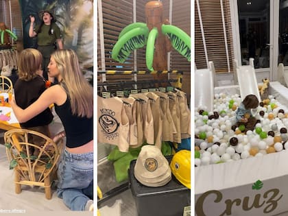 Al cumpleaños también asistieron las hijas mayores de Nicole Neumann