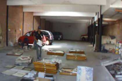 Al descubrirse la usurpación de la casa de la artista plástica Nelia Licenziato se recuperaron en 2014 más de 1300 obras