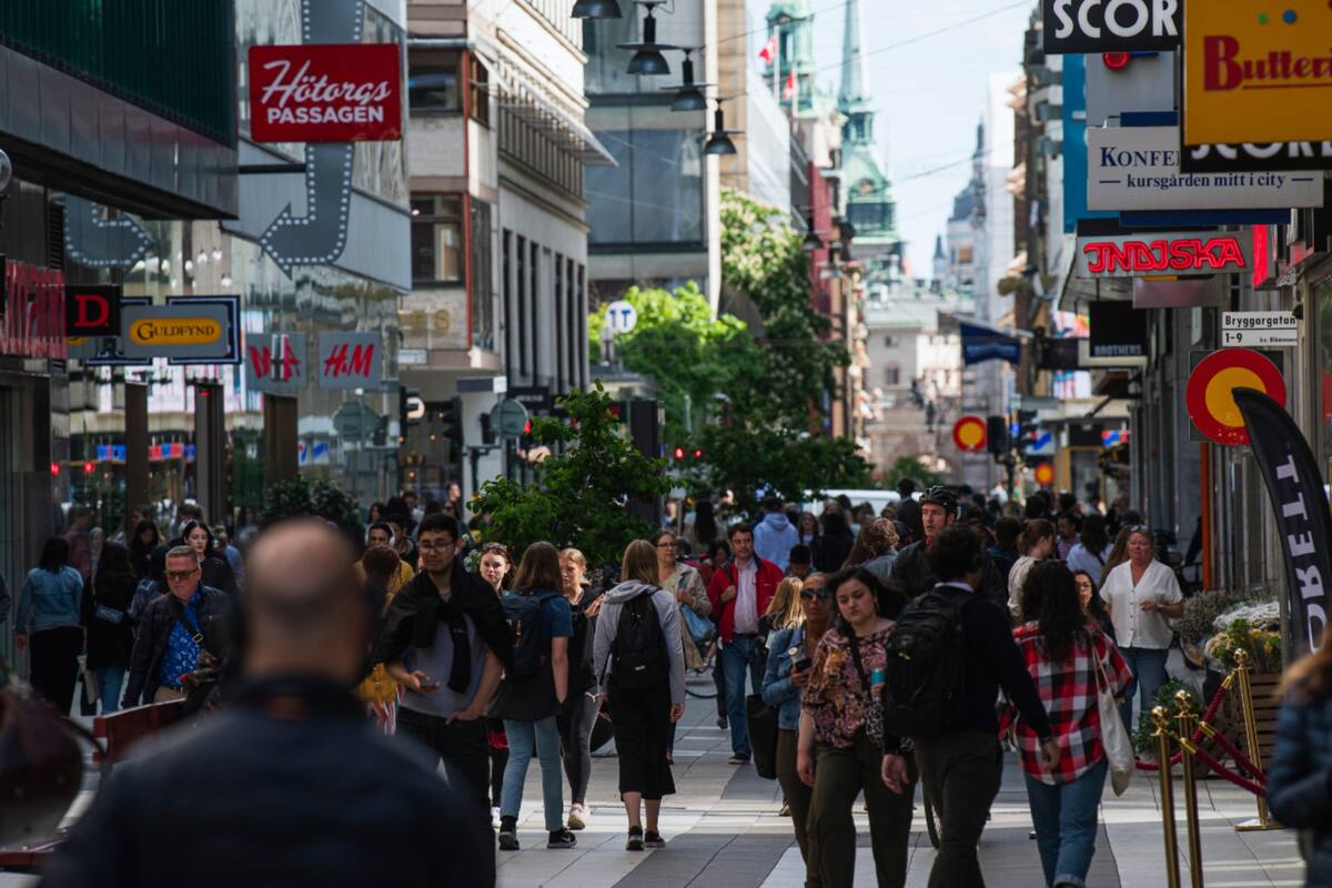 Al diferencia de lo que sucedió en la mayoría de los países europeos, Suecia nunca confinó a su población