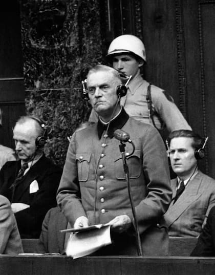Al enfrentar al tribunal de Nuremberg, el mariscal Keitel admitió que el procedimiento del decreto "Noche y Niebla" era de las peores atrocidades cometidas por los nazis (Getty Images)