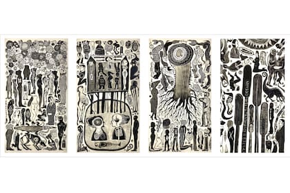"Al Este del Paraíso", obra de Jorge Pineda donada al Malba