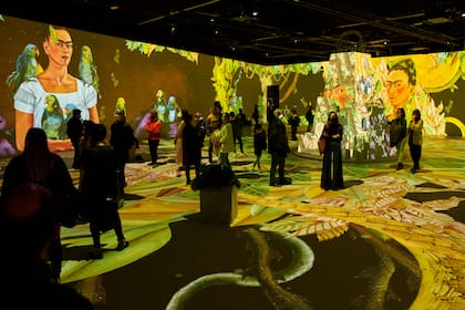Al estilo de la exitosa muestra inmersiva de Van Gogh, el universo Frida llega a Buenos Aires para continuar la "Kahlomanía"