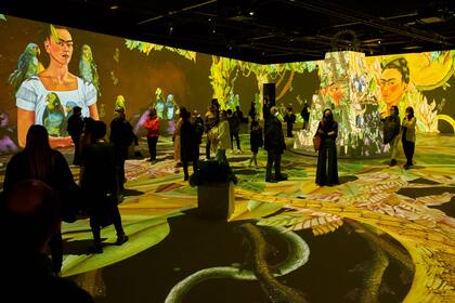 Al estilo de la exitosa muestra inmersiva de Van Gogh, el universo Frida llegará a Buenos Aires en el verano