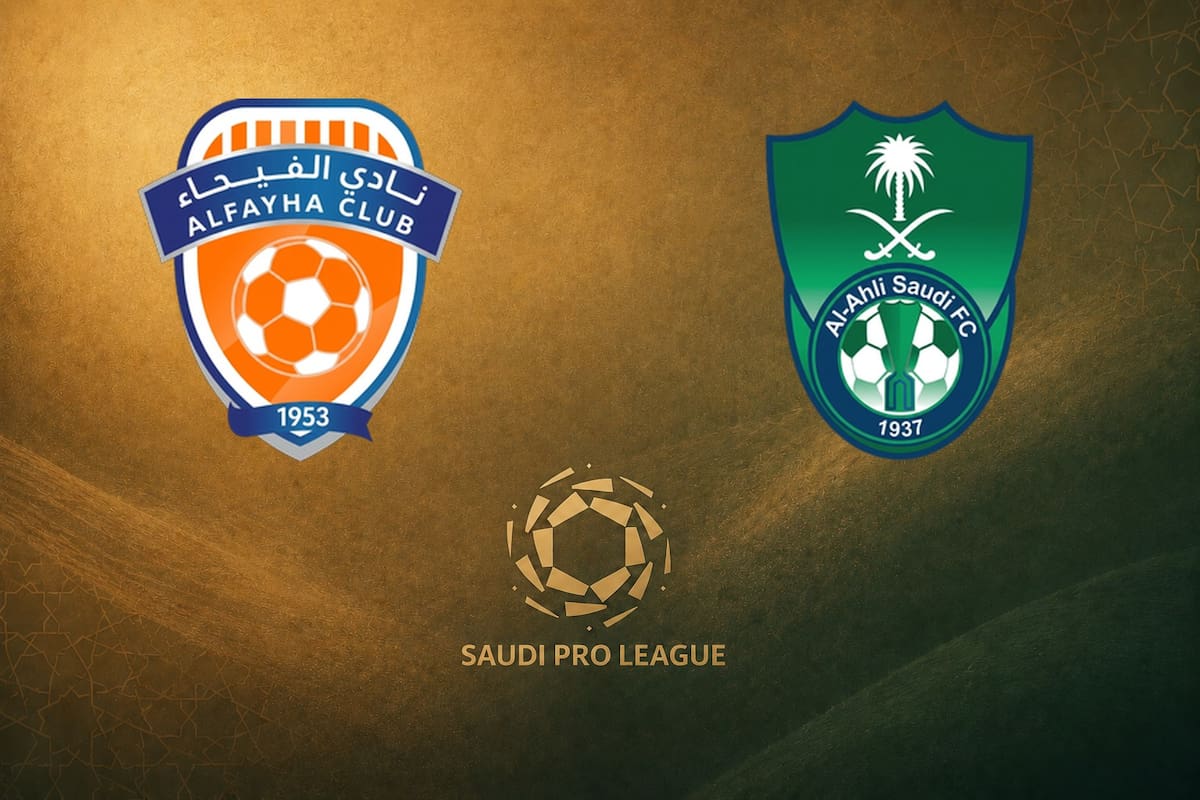 Al Fayha vs. Al Ahli, Saudí Pro League 2026: día, hora y cómo seguir online
