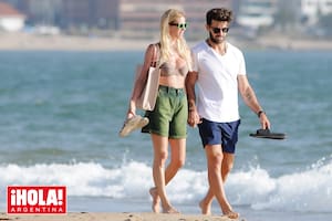 “Al fin pudimos volver después de casi dos años”, dijo Nicole en Punta, uno de sus lugares “favoritos en el mundo”, que le recuerda a su niñez