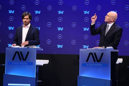 Al final, se cruzaron Nicolás del Caño y José Luis Espert.