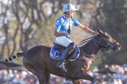 Al galope: Benja Urquiza disfrutó de su debut oficial en el torneo más importante del mundo