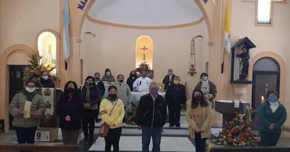 Al igual que el año pasado, la misa de San Roque se podrá seguir de manera virtual o al aire libre. Foto: Facebook de Parroquia San Roque de Montpellier.
