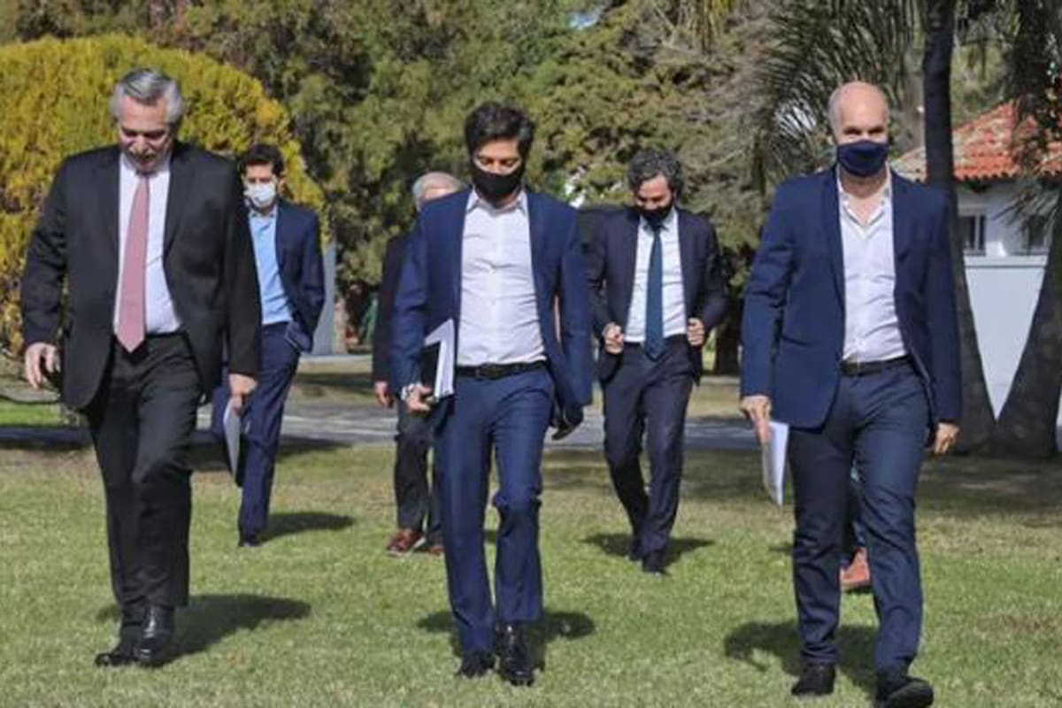 Al igual que en las anteriores prórrogas, Fernández anunciará junto a Rodríguez Larreta y Kicillof la continuidad de la cuarentena antes del fin de semana