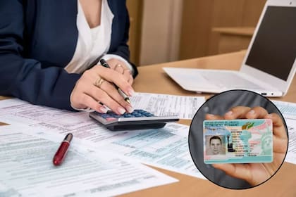 Al igual que los ciudadanos estadounidenses, los extranjeros con residencia permanente deben pagar impuestos (Imagen Compuesta)