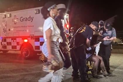 Al menos 11 personas fueron hospitalizadas tras la estampida en Atlanta