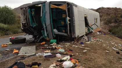 Imágenes del accidente en Mendoza