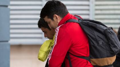 Algunos familiares de las víctimas pudieron viajar a Mendoza a buscar los cuerpos.