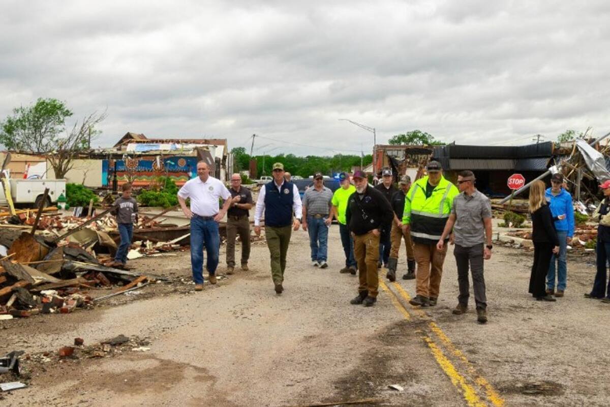 Al menos cinco muertos, incluido un bebé, por los tornados en Oklahoma (Archivo EEUU SOCIEDAD GOBIERNO FEDERAL DE OKLAHOMA)