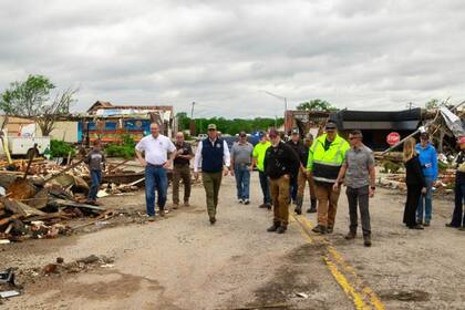 Al menos cinco muertos, incluido un bebé, por los tornados en Oklahoma (Archivo EEUU SOCIEDAD GOBIERNO FEDERAL DE OKLAHOMA)