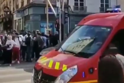 Se registró una explosión en una calle peatonal de la ciudad francesa
