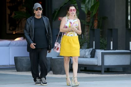 Al Pacino junto a su nueva novia, Meital Dohan