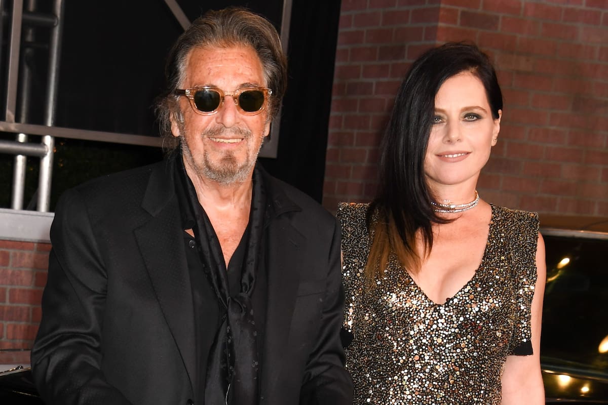 Al Pacino y Meital Dohan, en Los Ángeles, el pasado octubre