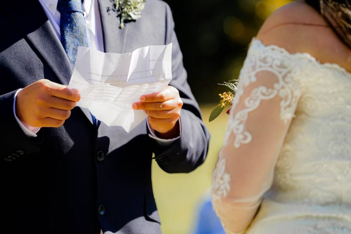 Al parecer, cada vez más parejas piden ayuda a la IA para generar sus votos de casamiento