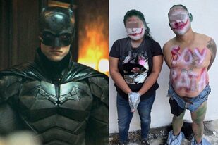 Un “Batman” aterroriza ladrones en México: los ata a postes y los maquilla  como el “Joker” - LA NACION