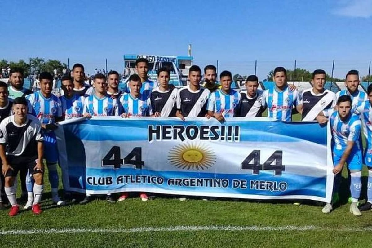 Al plantel de Argentino de Merlo lo espera el partido más importante de su historia