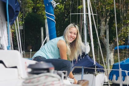 Al primer velero que compraron las hermanas era de 24 pies y lo bautizaron Oasis.
