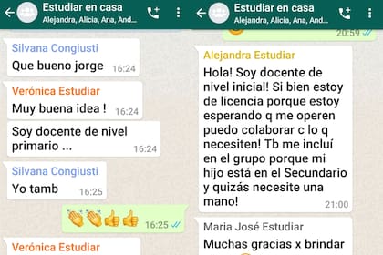 Al principio, todos los mensajes que recibía el mentor de la propuesta eran de felicitaciones. Hasta que, de a poco, varias docentes fueron sumándose a la iniciativa.