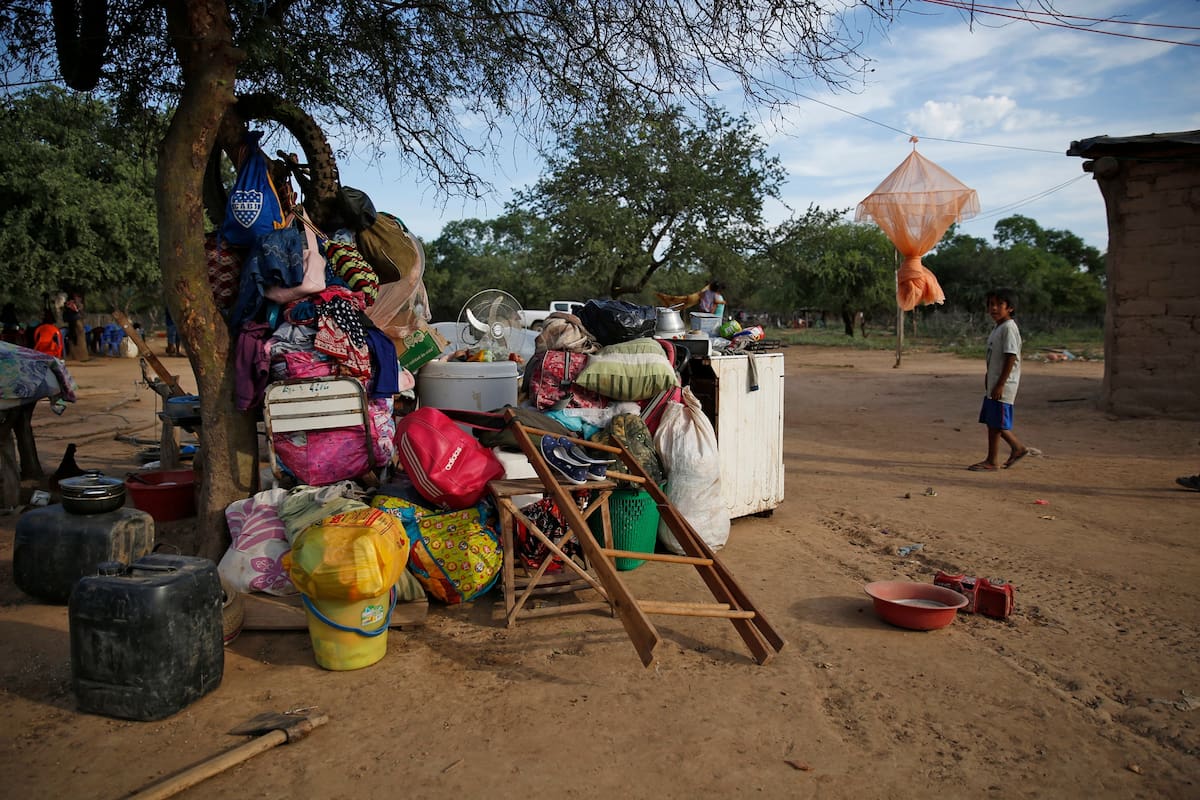 Al regresar a sus casas, muchos vecinos de la zona de Santa Victoria Este las encontraron devastadas