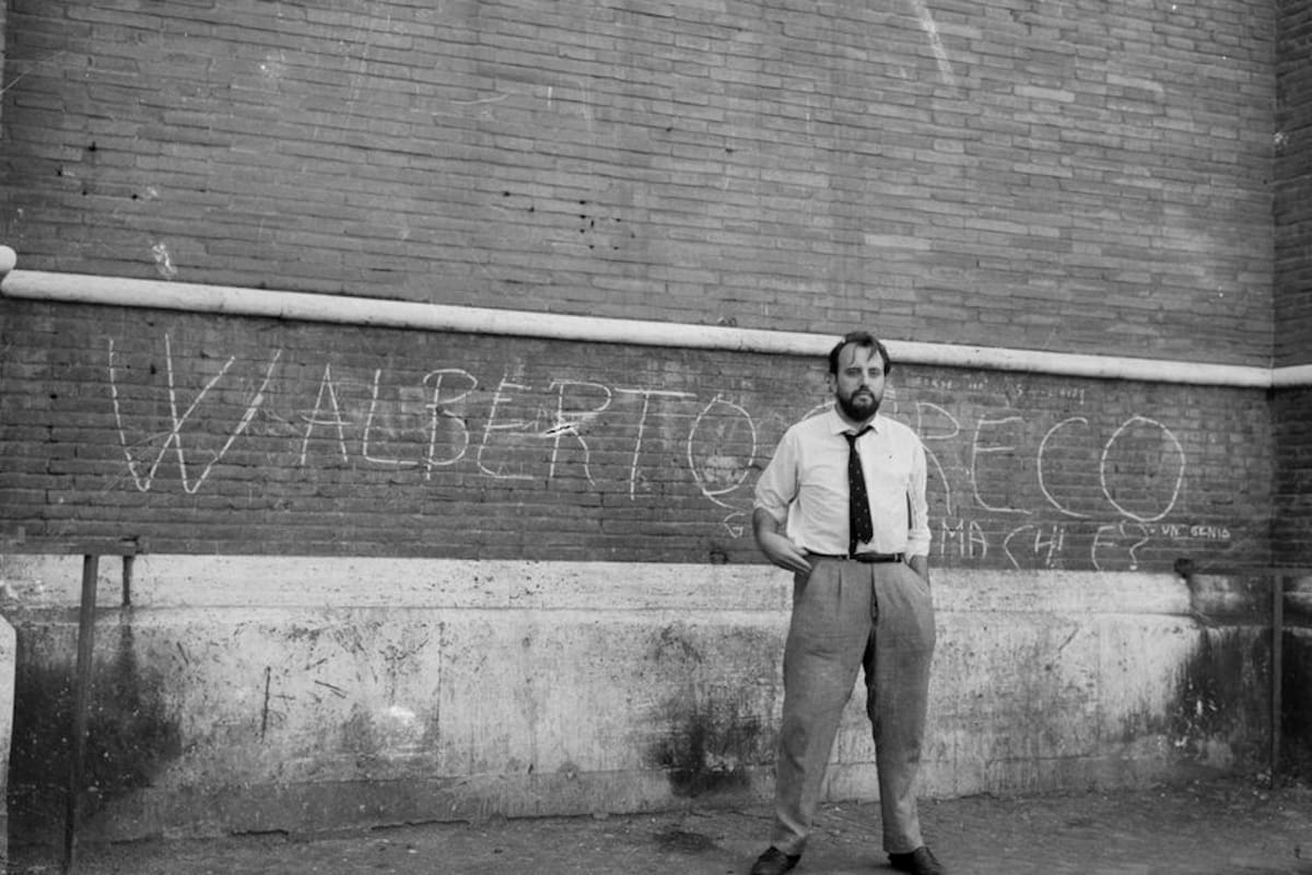 Al rescate de un cuento infantil inédito de Alberto Greco. Foto: ©Archivo Claudio Abate. Gentileza Galería Del Infinito.
