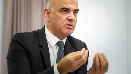 Alain Berset, presidente de la Confederación Suiza, Jefe del Departamento Federal del Interior