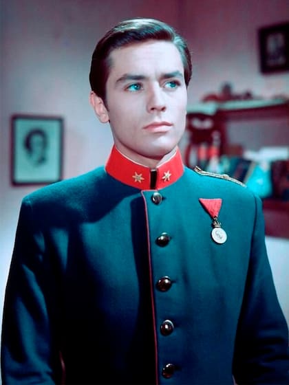 Alain Delon, en 1958