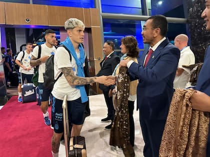 Alajandro Garnacho es uno de los más buscados por un autógrafo en Indonesia porque hay muchos fanáticos de Manchester United