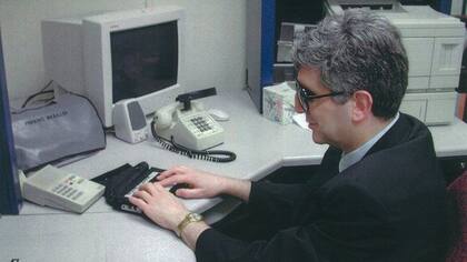 Alan Clive, que perdió la vista en sus años 20, era un eterno aficionado de la ciencia ficción