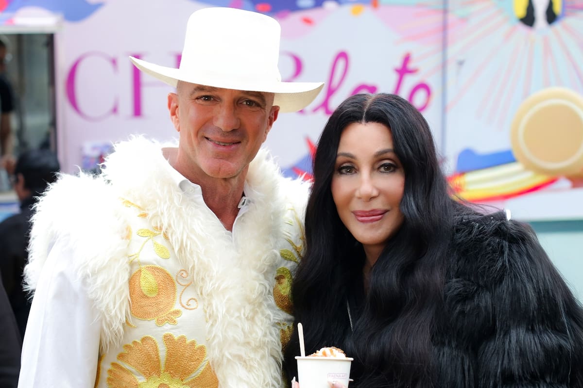Alan Faena junto a Cher