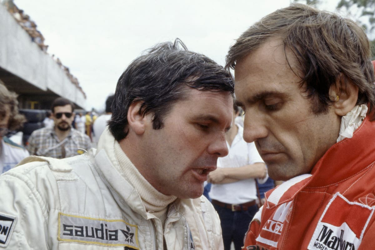 Alan Jones y Carlos Reutemann, enemigos íntimos a partir del Gran Premio de Brasil 1981