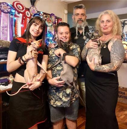 Alan y su familia