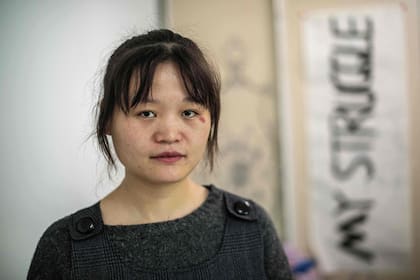 Alan Zhang, una activista de derechos reproductivos en Pekín, es parte de Diversity Family, una ONG que aboga por familias no tradicionales