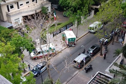 Alarma en la embajada de México