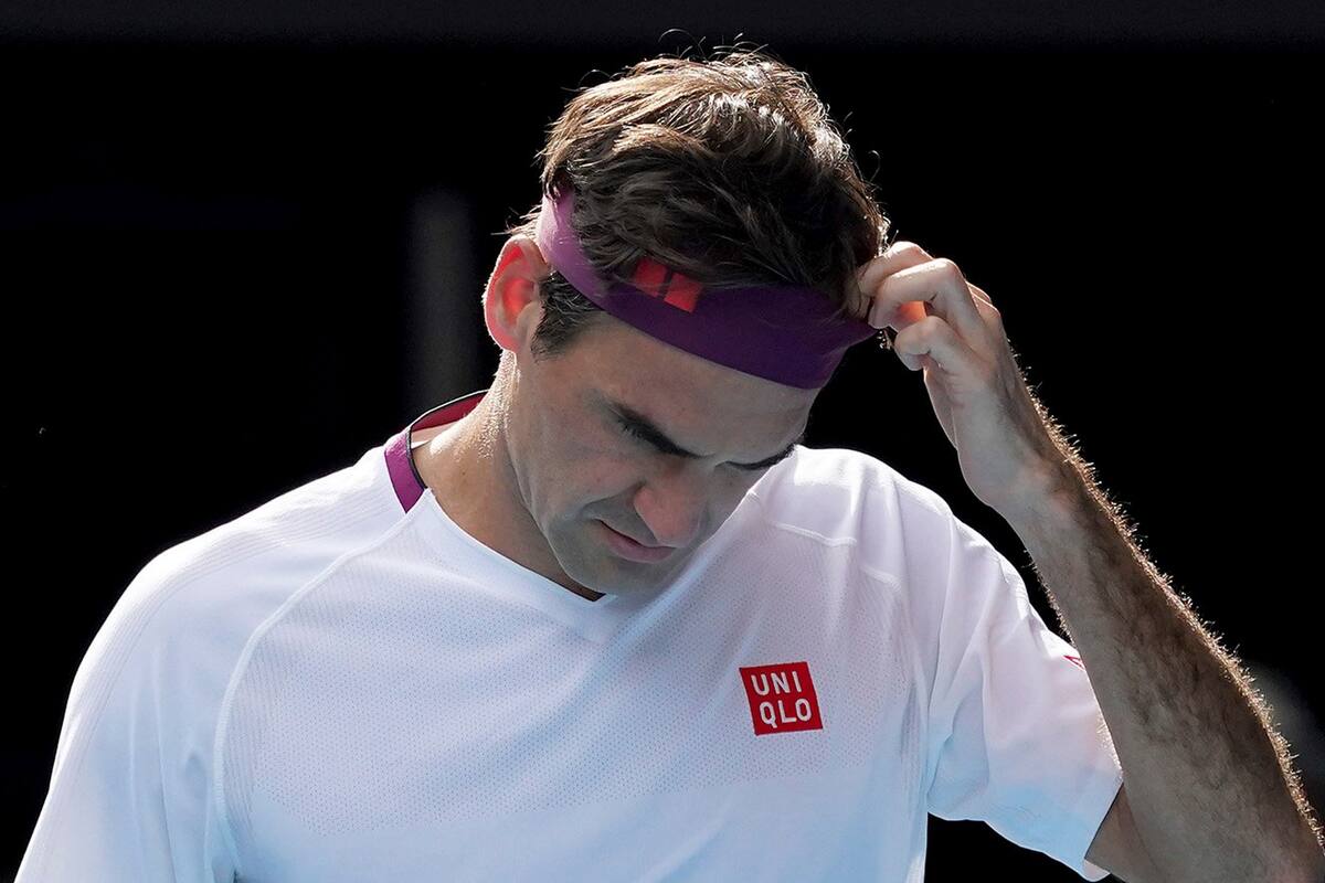 Alarma por la rodilla operada de Roger Federer: la recuperación es más lenta de lo esperado