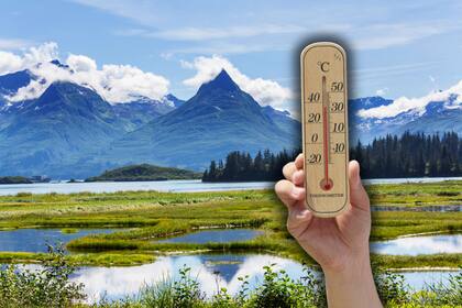 Alaska se encuentra con temperaturas de hasta 20 °F sobre la media