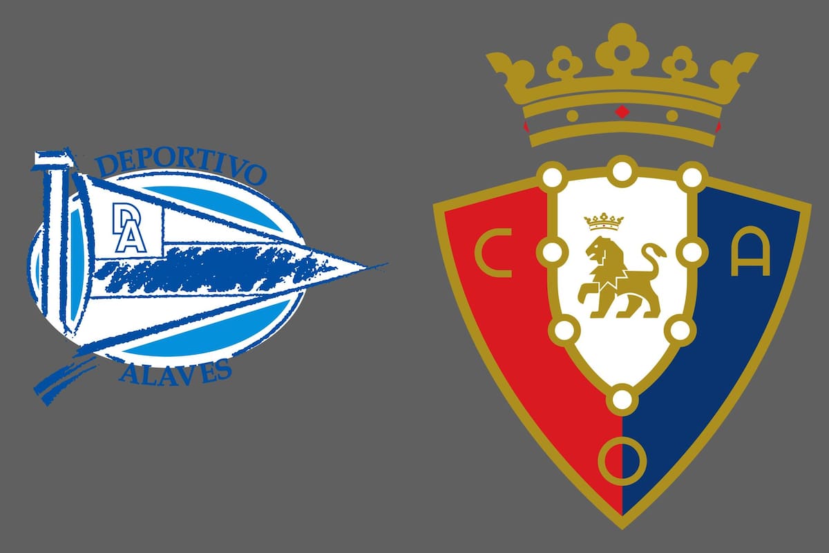 Alavés y Osasuna disputaron uno de los encuentros de la jornada del fútbol español