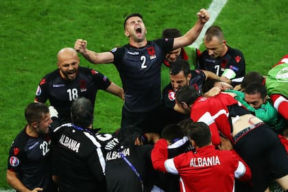 Albania logró su primer triunfo en un gran torneo
