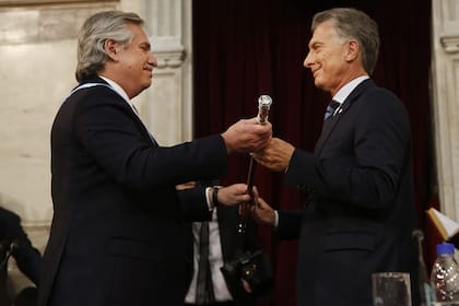 El traspaso de mando de Mauricio Macri a Alberto Fernández