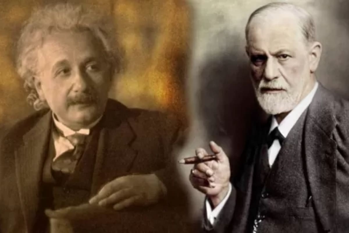 Albert Einstein y Sigmund Freud tuvieron una estrecha relación