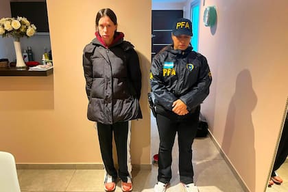 Albertina Mangini, la funcionaria judicial detenida