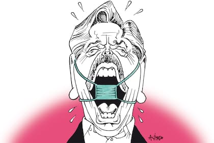 Alberto gritando