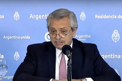 Alberto Fernández ha mantenido que "de la economía se vuelve, de la muerte no"
